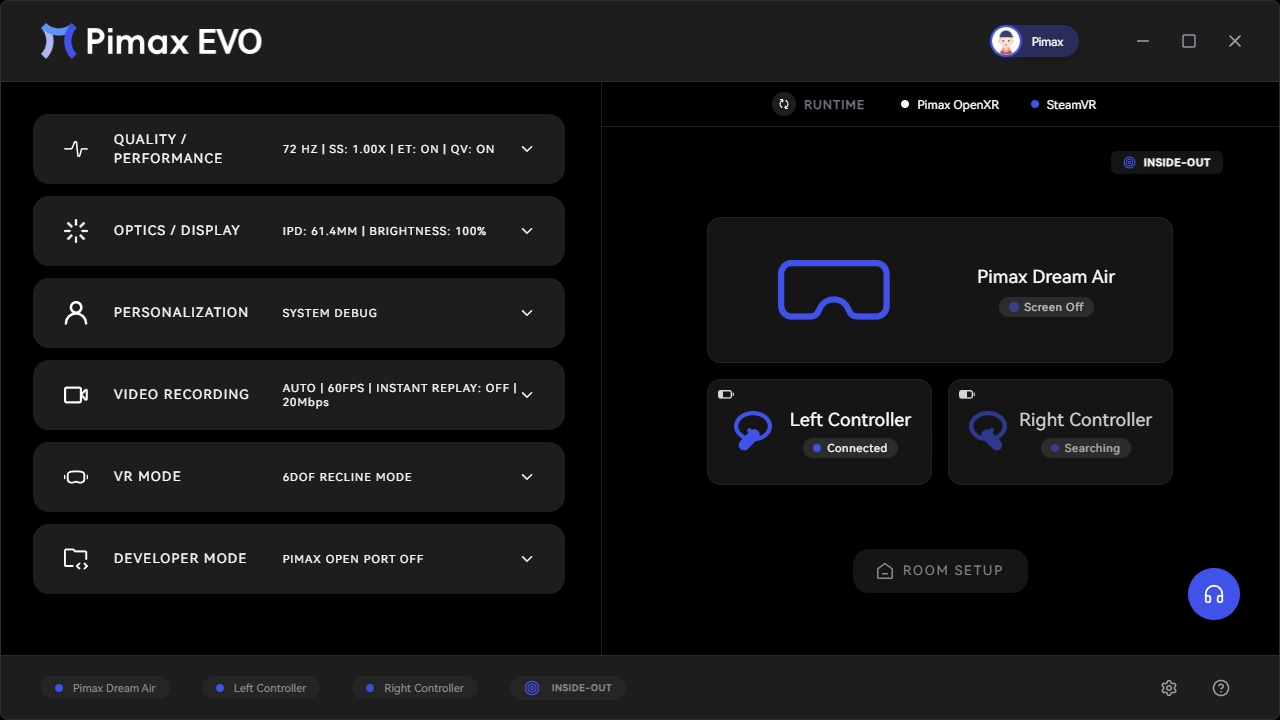 Evo Screenshot 1